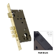 Mortise Lock Body - 85x50mm - Matt Blac