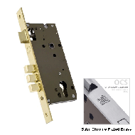 Mortise Lock Body - 85x60mm - Satin Chr