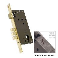 Mortise Lock Body - 85x60mm -  Ancient 
