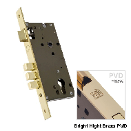 Mortise Lock Body - 85x60mm - Bright Hi
