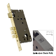 Mortise Lock Body - 85x60mm - Satin Gun