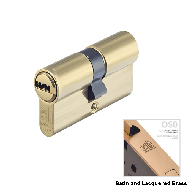 Cylinder Lock - LxL - 60mm  - Satin and