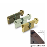 Cylinder Lock - 70mm - CoinxKnob - Ligh