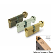 Cylinder Lock - 90mm - CoinxKnob - Sati