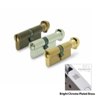 Cylinder Lock - 90mm - CoinxKnob - Brig