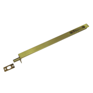 Flush Tower Bolt - 18x900mm - Antique F