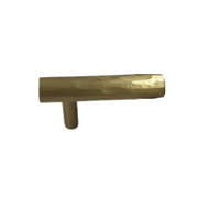 HANDFORGED Hook - Satin Brass Finish