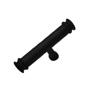 Cabinet Knob - 75MM - Matt Black Finish