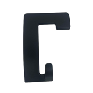 Decorative Hook - Matt Black Finish