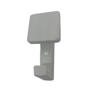 Decorative Hook - Matt White Finish
