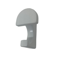 Decorative Hook - Matt White Finish
