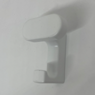 Decorative Hook - Matt White Finish