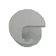 Decorative Hook - Matt White Finish