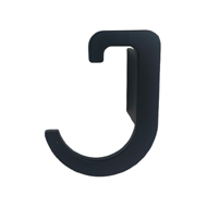 Decorative Hook - Matt Black Finish