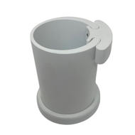 Decorative Hook - Matt White Finish