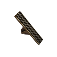 Cabinet Handle - 160mm - Matt Black Fin
