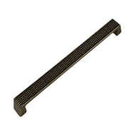 Cabinet Handle - 320mm - Matt Black Fin