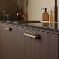 PAPILLON Wooden Cabinet Handle - 32mm -