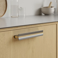 PAPILLON Wooden Cabinet Handle - 160mm 