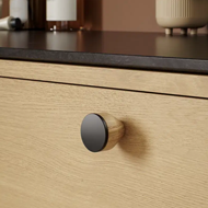 MELURA Wooden Cabinet Knob - 30mm - Oak