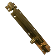 Regular Tower Bolt - 8 Inch - Black Fin