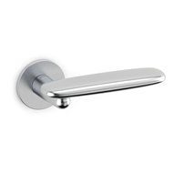 Dolmen Door Lever Handle With Yale Key 