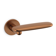 Dolmen Door Lever Handle With Yale Key 