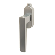 Planet Q Window Handle in Satin Chrome 
