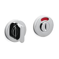 Link F/E Latch with Round Rose - Chrome