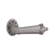 ERICE Door Lever Handle on rose - Old S