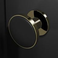 LEATHER XL Pull & Push Knob - Leather F