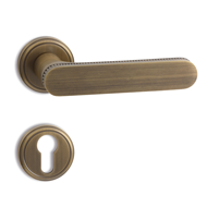 KRONE Door Lever Handle on rose - Scrat