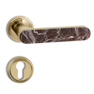 KRONE Lux Door Lever Handle on rose - I