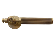 Circle Design Lever Handle on Rose - An