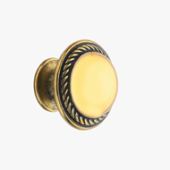 Cabinet Knob - Natural Bronze Finish