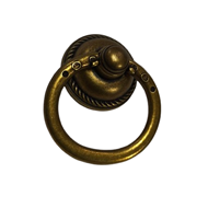 Cabinet Ring Knob - Natural Bronze Fini