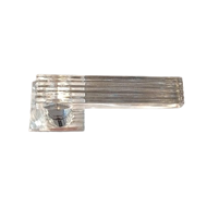 WAY Crystal Door Lever Handle  - Clear/