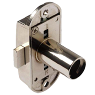 Espagnolette Lock Housing - Nickel Plat