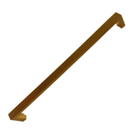 Forma Door Handle - 300mm - Satin Brass