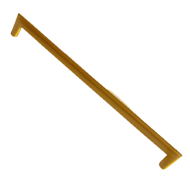 Luce Door Handle - 300mm - Satin Brass 