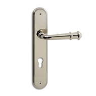 Dummy TUDOR Door Lever Handle on plate 