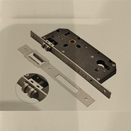 Roller Lock Body - 85X45mm - Matt Black