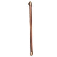 Brass Door Pull Handle - Size 18" - Ant