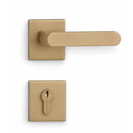 Senso - Mortise Door Handle With Lock B