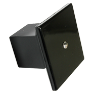 Cabinet Knob - 36mm - High Gloss Black 