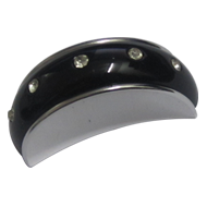 Cabinet Knob - 56mm - High Gloss Black 