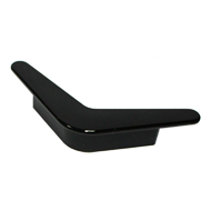 Kids Cabinet Boomerang Handle in Black