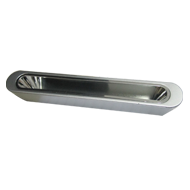 Cabinet Handle - 156mm -  Aluminium & B