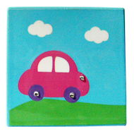 Kids Car Decorative - Light Blue Colour