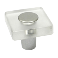 Cabinet Knob in Transparent Colour